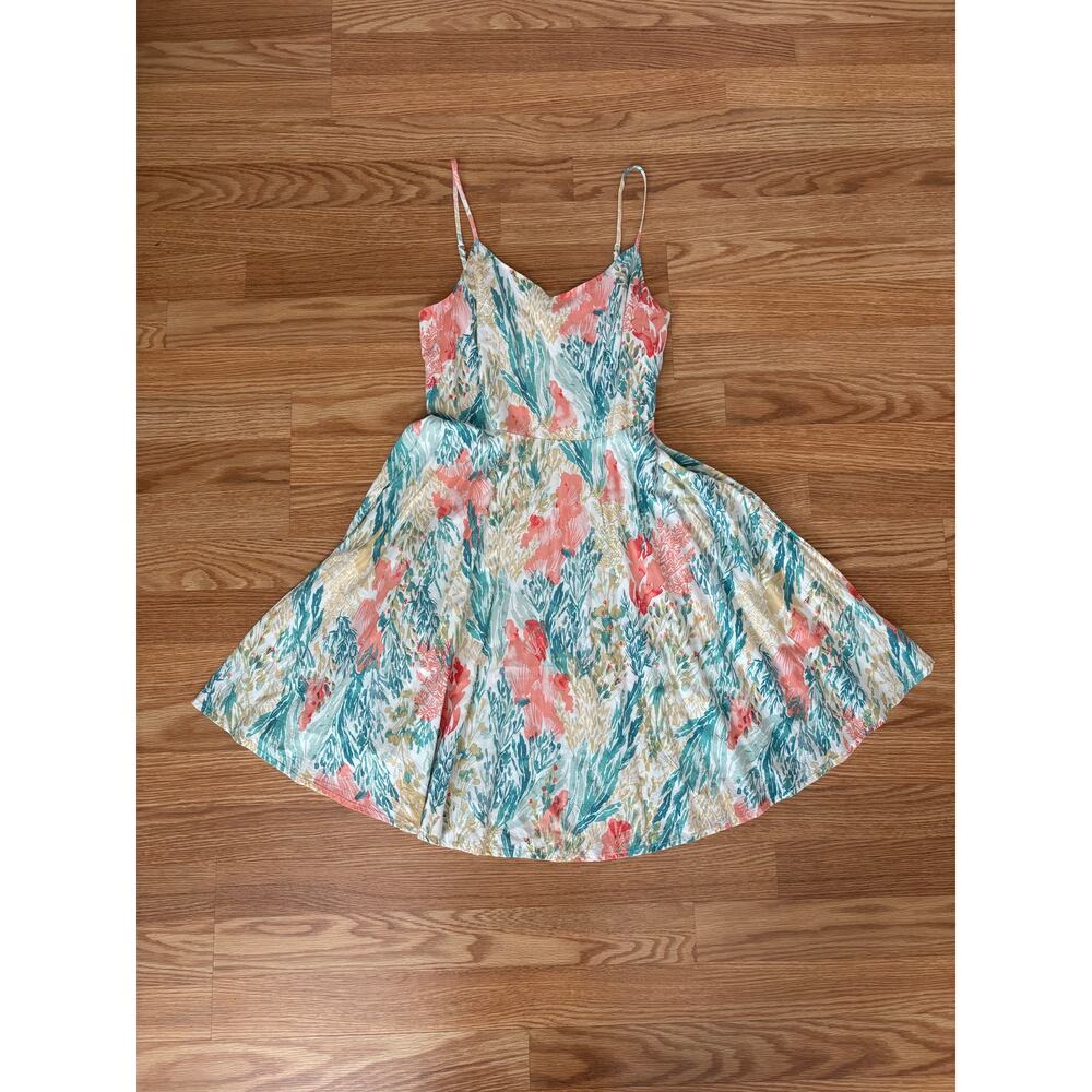 Old Navy Women’s Floral Mini Sundress Sz M Very Good